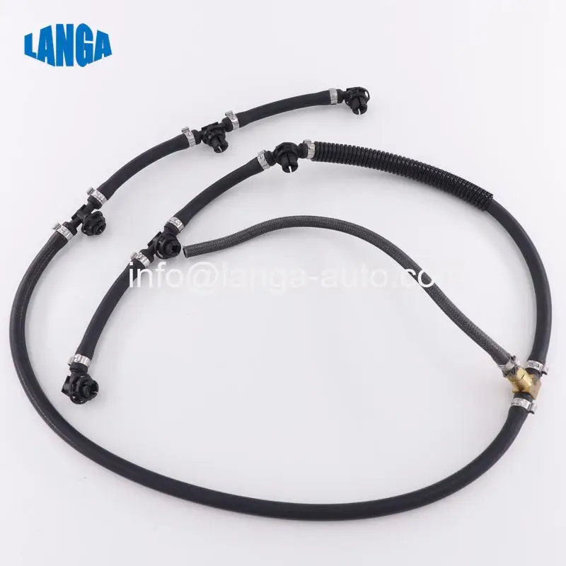 A6420701332 Fits for Mercedes 300 320 350 CDI OM642 Fuel Overflow Line Fuel Return Hose Pipe Diesel Injector Leak Line