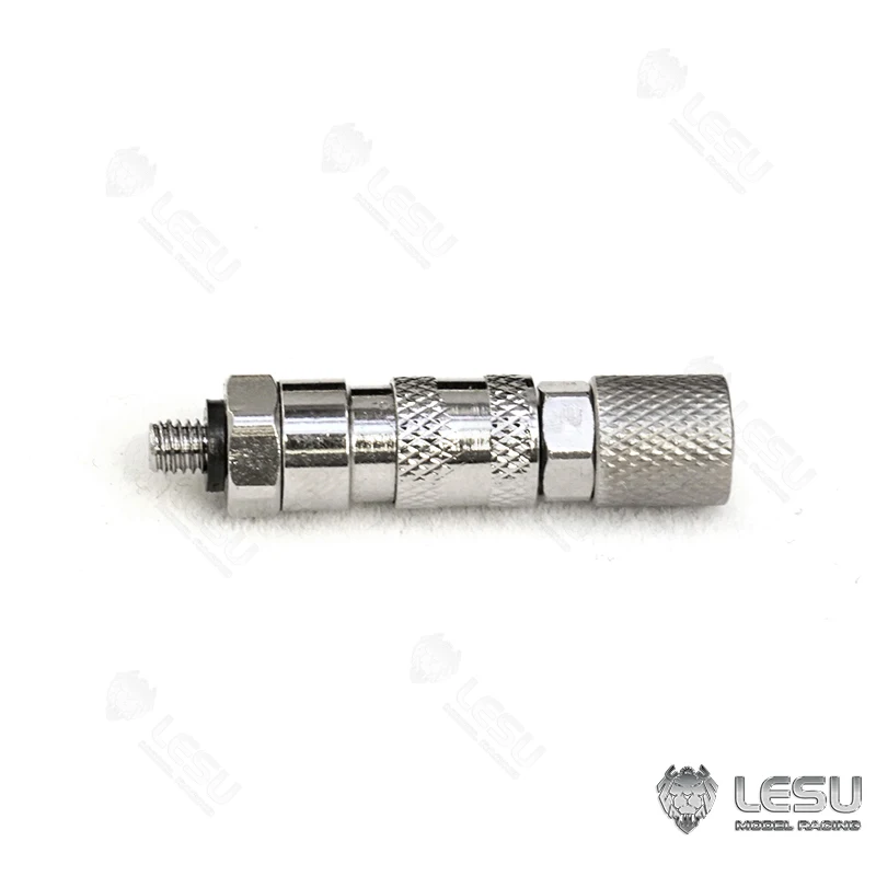 

Metal 1/14 LESU Tubing Connector A Parts For RC Tamiyaya Dumper Truck Hydraulic System Outdoor Toys TH16514