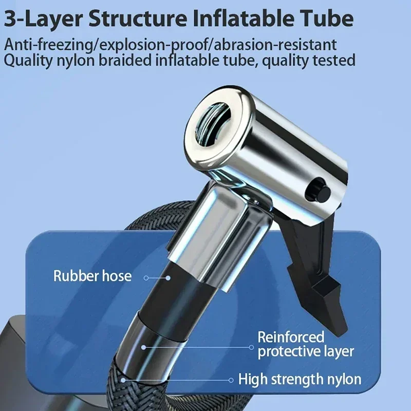 Portable Car Tire Inflator Pump Tire Air Pump Air Compressor for pneumatic Electrical Appliances For Car Balls Bicycle air pump