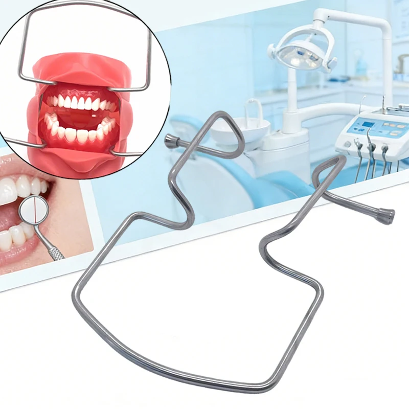 Dental Oringer Lip Retractor Cheek Expander Adult Mouth Opener Intraoral Stainless Steel Instrument