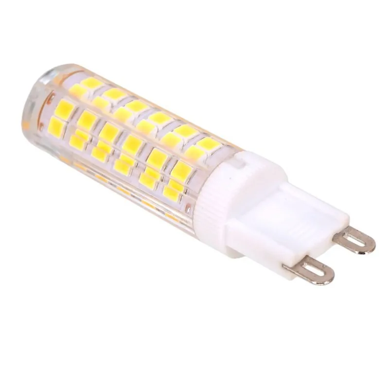 Lâmpada LED de halogéneo, G9, 7W, 9W, 12W, 15W, 18W, AC 220V, SMD2835, Holofote, Iluminação do candelabro, 3000K, 6500K