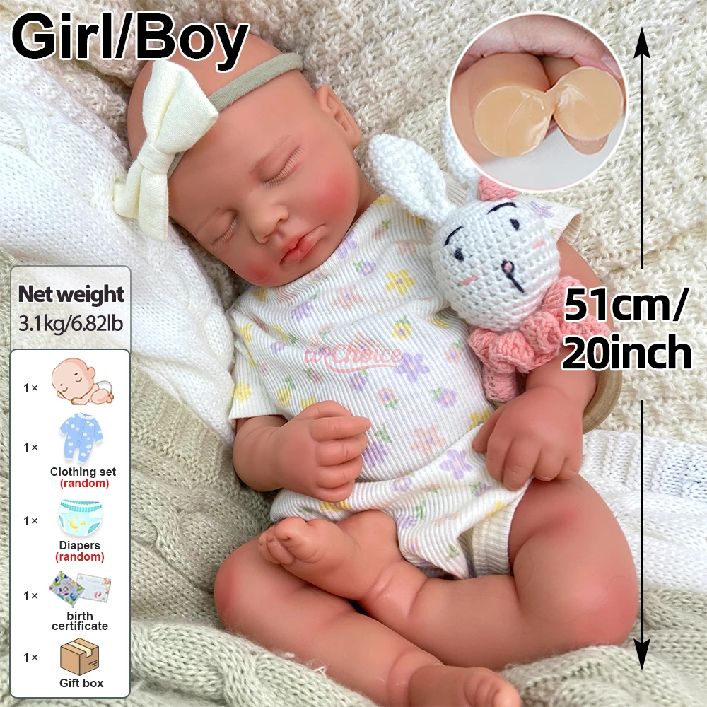 Promotional Cute Soft Babies Dolls Reborn 20