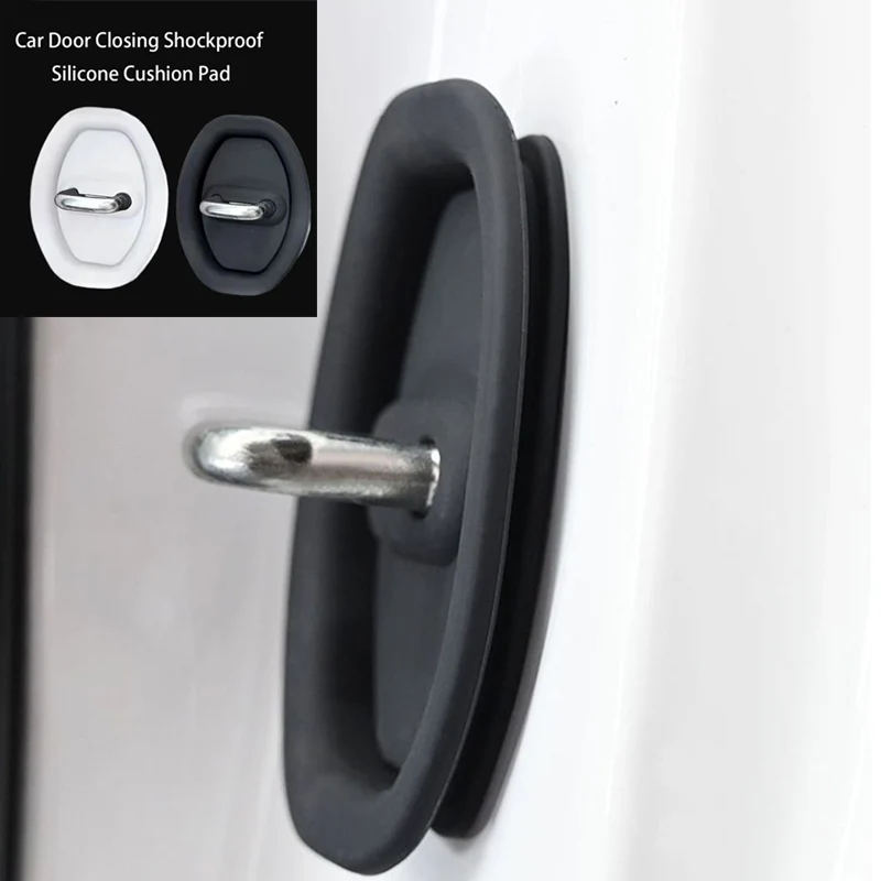 Universal Car Door Closing Anti-collision Cushion Pad Shockproof Silicone Cushion Mute Shock Absorber Car Door Protective Covers