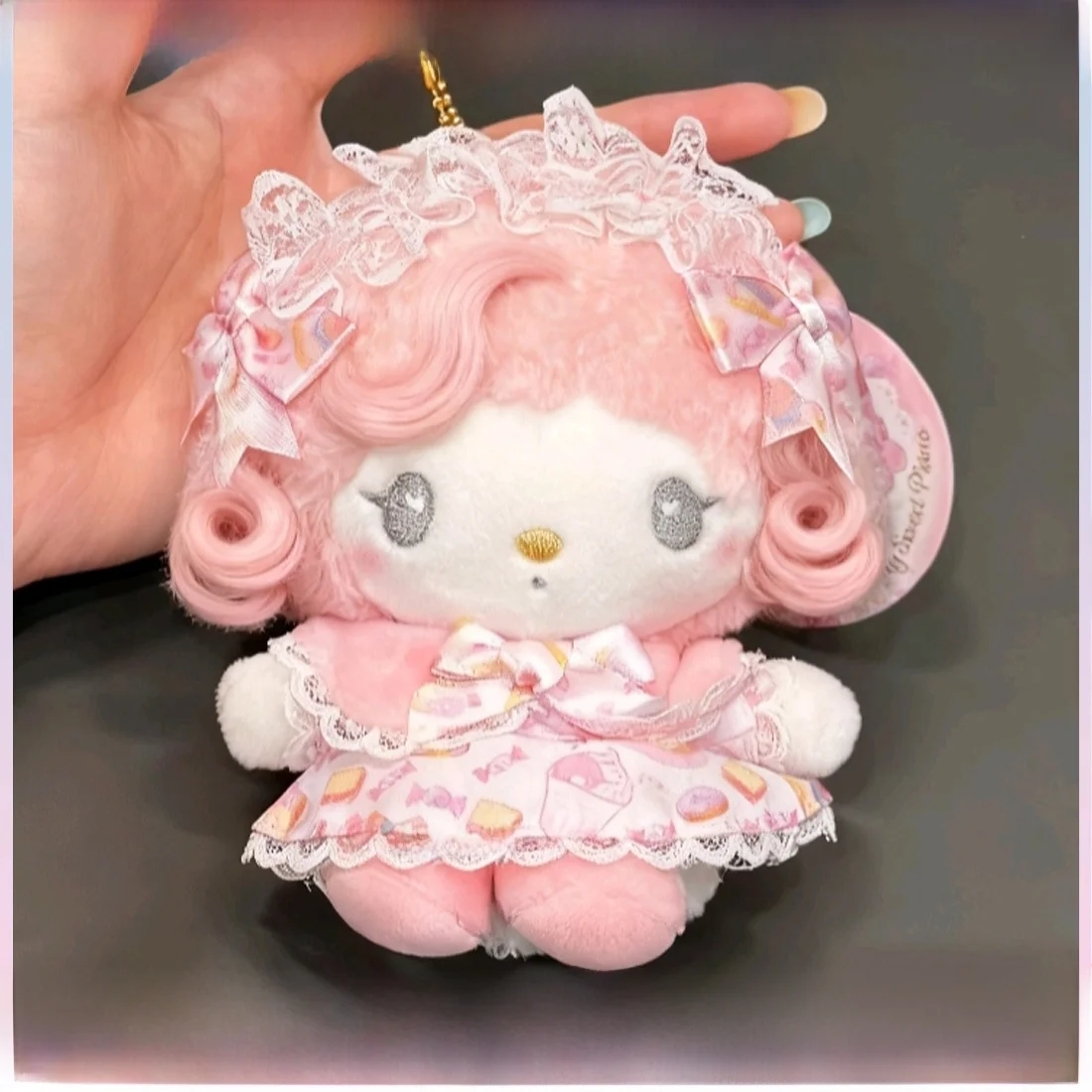 hello-kit-meowette-keychain-doll-pendant-maidservant-loli-haru-kit-meowette-plu-toy-universal-age-pp-cotton-material