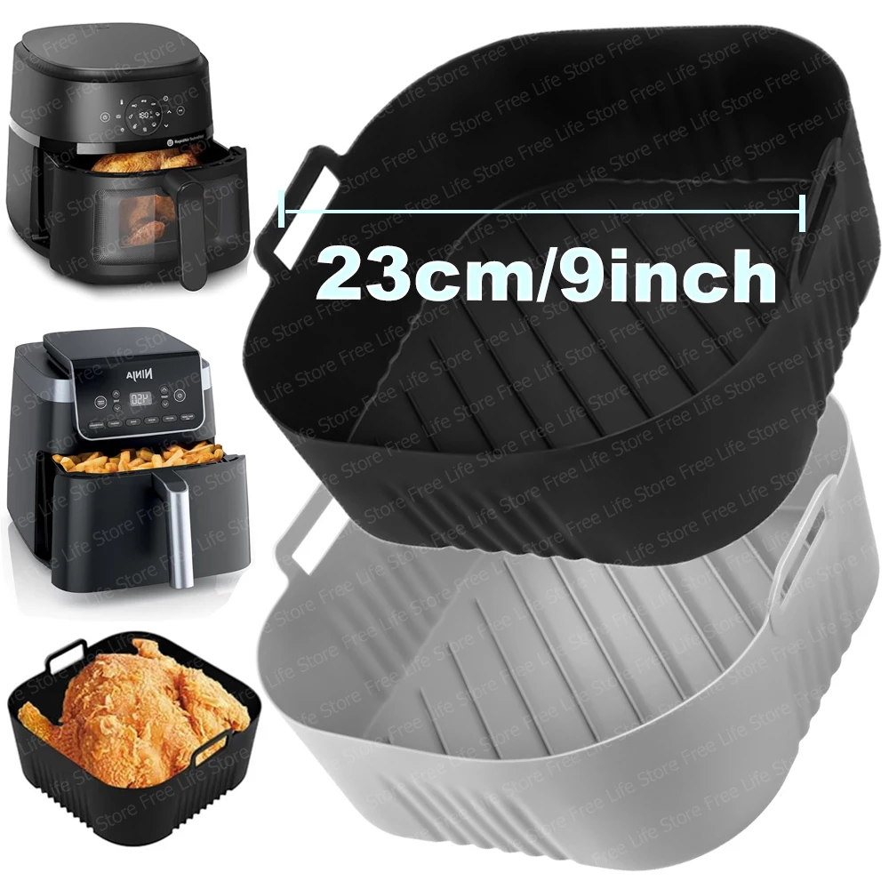 Molde de silicona para freidora de aire Philips serie 2000 NA230 XL 6.2L COSORI 5.5L/6L/6.2L/6.4L, accesorios reutilizables para freidora de aire
