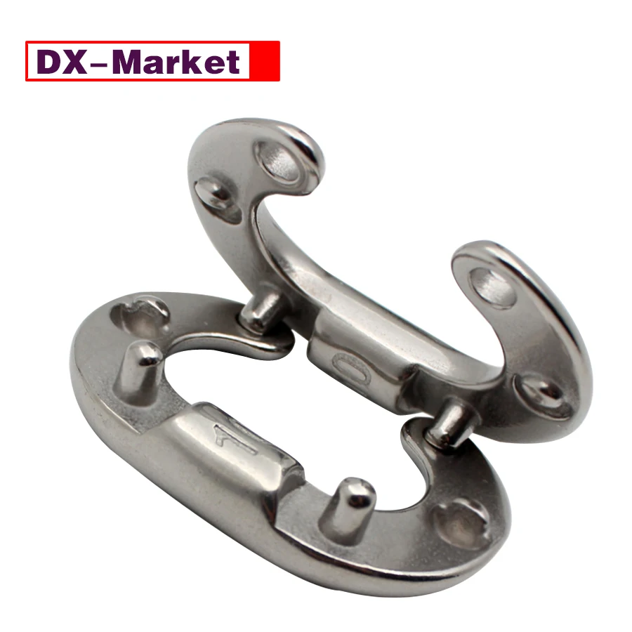 316 Stainless Steel Combination Lock Catch, Chain Connecting Link , J064