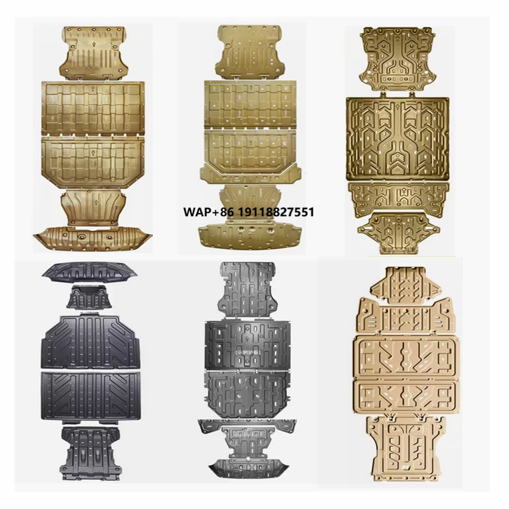 

Electric Vehicle 3D Skid Plate Battery Cover Motor Protection New Energy Chassis Engine Guard for Zeekr 001 009 X 007 EV