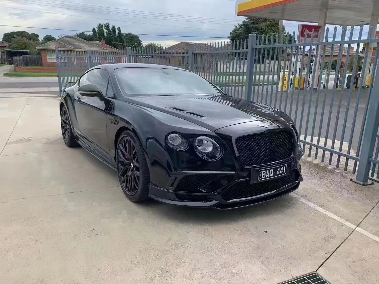 مناسبة لمجموعة هيكل Bentley Continental GT المطورة من Supersports Style مجموعة المصد الأمامي والخلفي