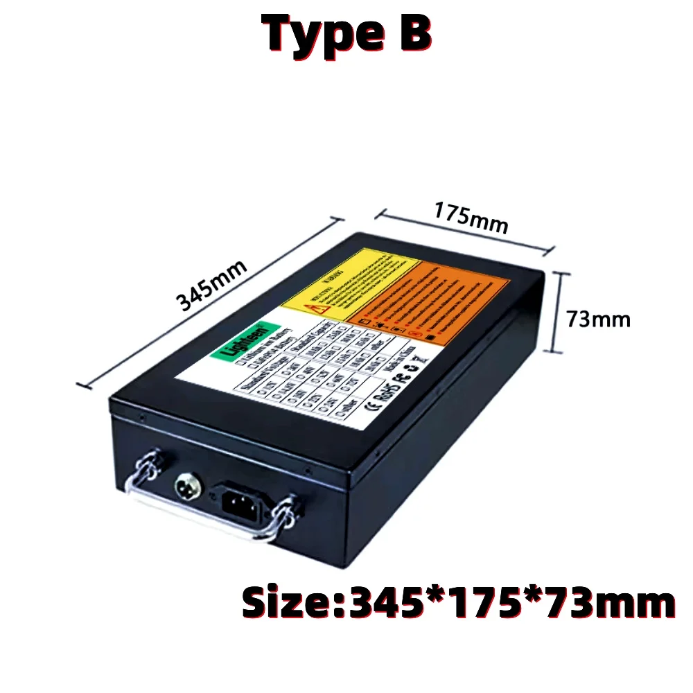 Waterproof Harley E-Car lithium battery pack for 300-2000W Harley Citycoco X7 X8 X9 trolling boat motor lithium battery