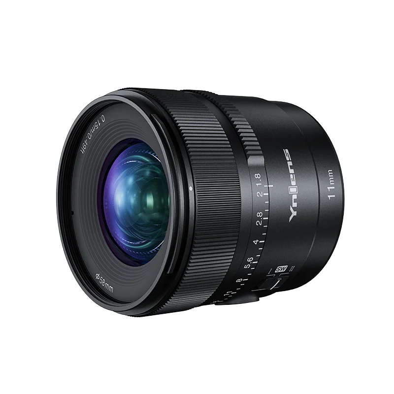 in stock YongNuo 11mm F1.8 Auto-Focus APS-C Camera lens Ultra Wide Angle For Sony E Mirrorless Camera