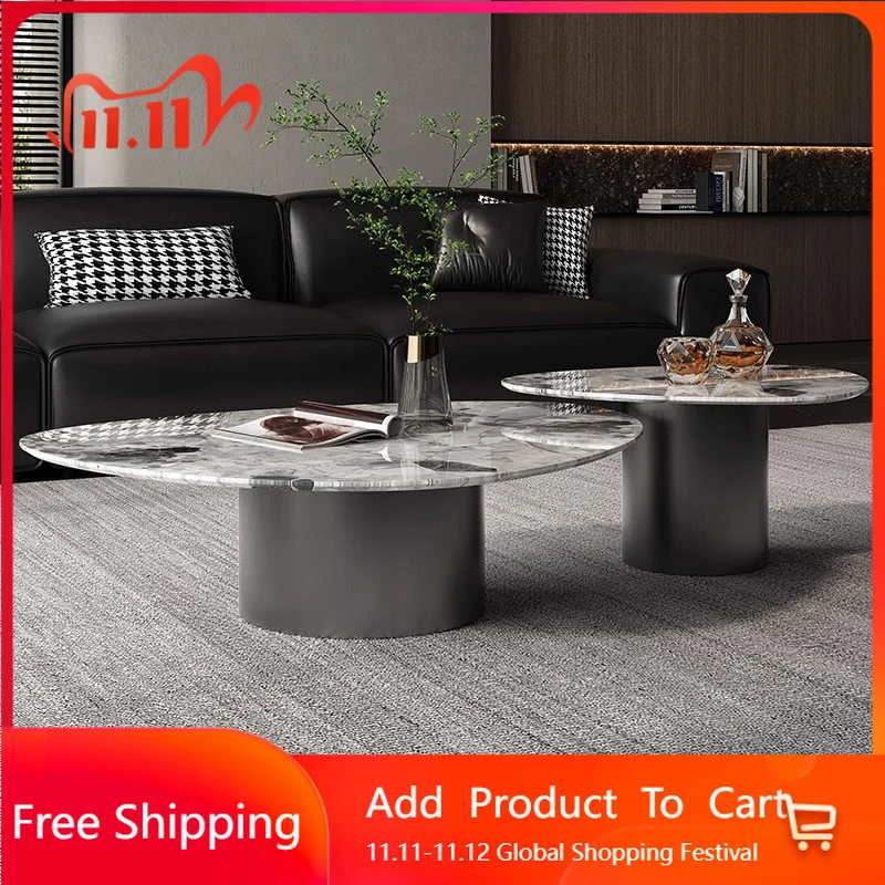 

Промышленный простой журнальный столик, современная гостиная, роскошный журнальный столик в скандинавском стиле, прозрачное украшение, мебель Mesas Bajas Lounge Suite