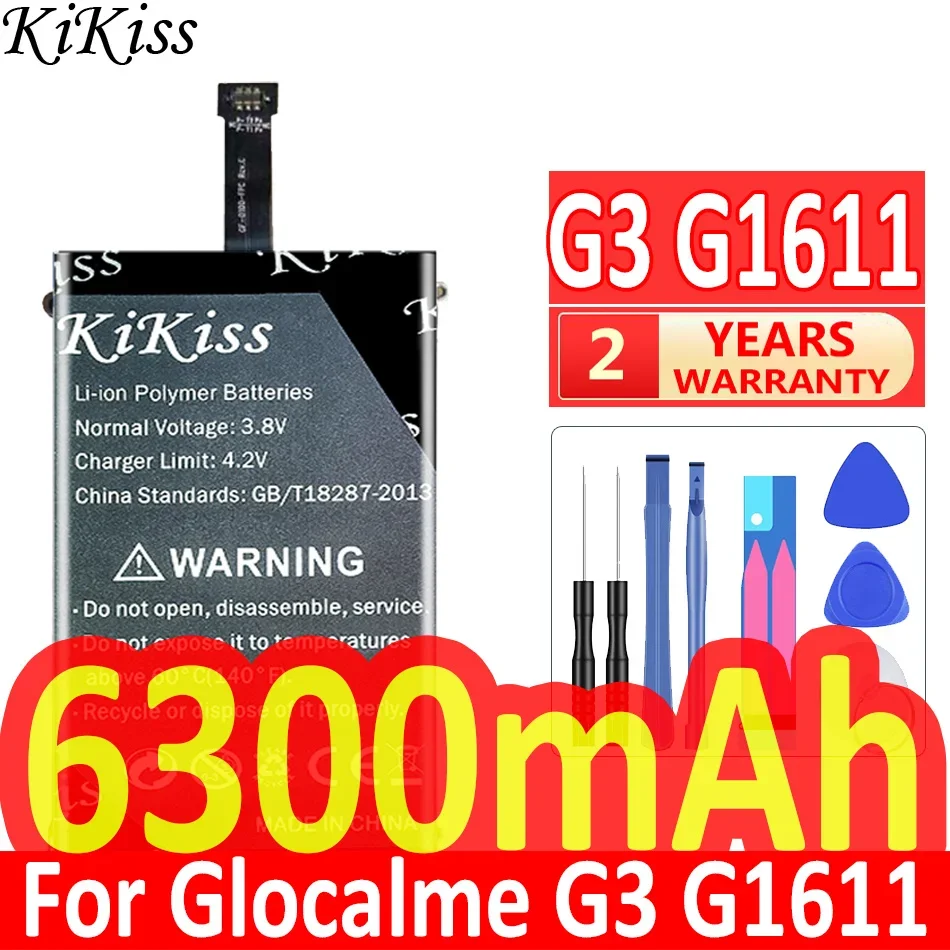 6300mAh KiKiss Replacement Battery for Glocalme G3 G1611 HigH Capacity Battery