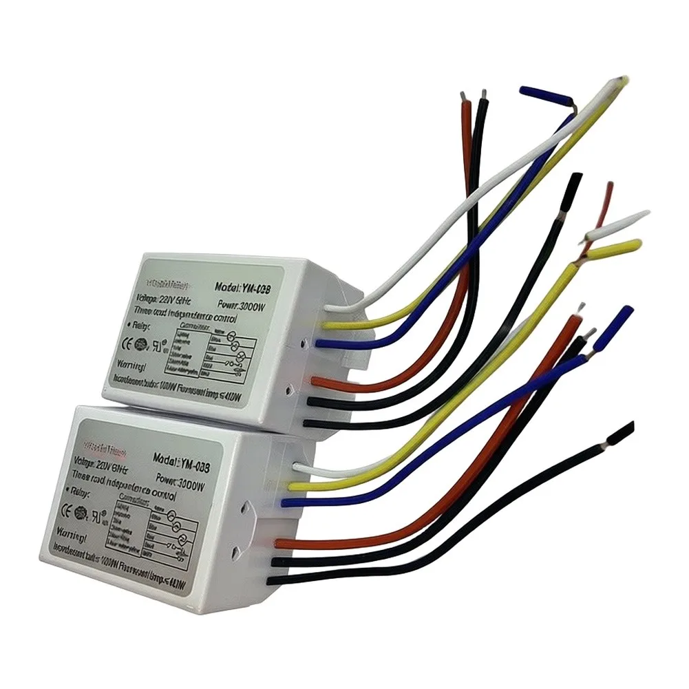 Smart Digital Switch for Ceiling Pendant Lights Offering Flexible Two-Way Three-Stage and Three-Way Four-Stage Functionality