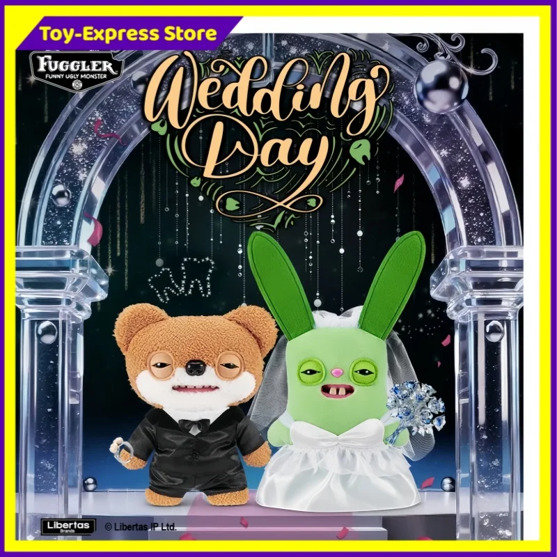 

Плюшевые игрушки Fuggler на день свадьбы, забавные уродливые монстры, детские игрушки для мальчиков, Fuggler Teeth Monster, плюшевая кукла, детские игрушки, подарок на день рождения