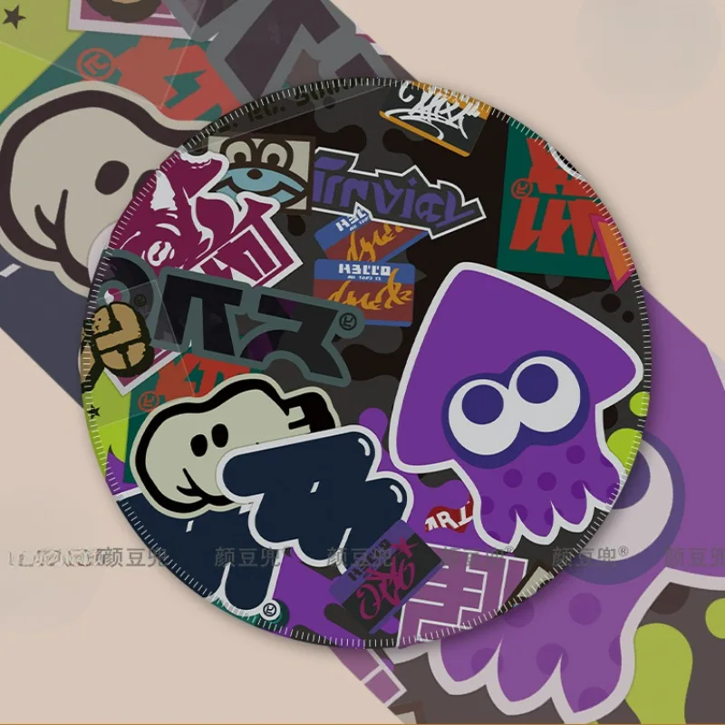 In Stock Splatoon3 Jet Fighter スプラトゥーン Animation Peripheral Table Mat Mousepad Locking Edge Mousepad Silicone Non-slip