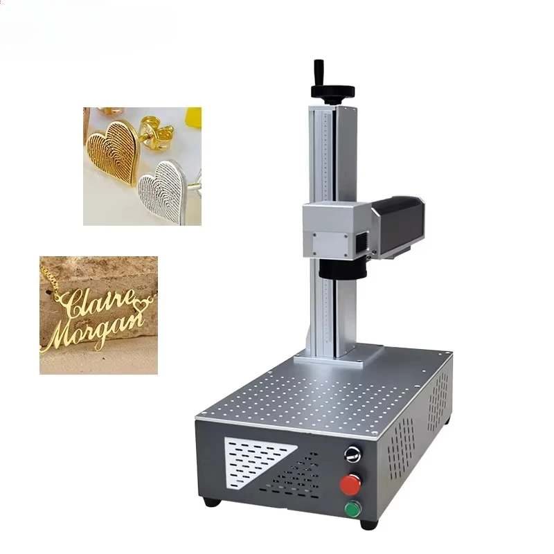 Professional Manufacturer Fiber Laser Marking Machine For Precise Small Marking On Aluminum Plates High Speed Direct Sale