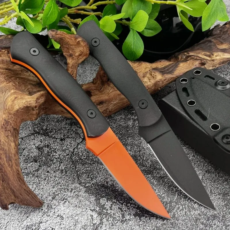 

MKC Fixed Blade Knife with Sheath 8Cr13Mov Blade edc multitool knives Daily at home cutting outdoor bushcraft tactical knife