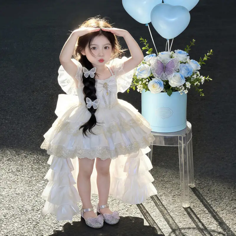 girls-high-low-tiered-tulle-princess-dress-ruffle-lace-bow-kids-birthday-party-wedding-flower-girl-pageant-evening-formal-gown
