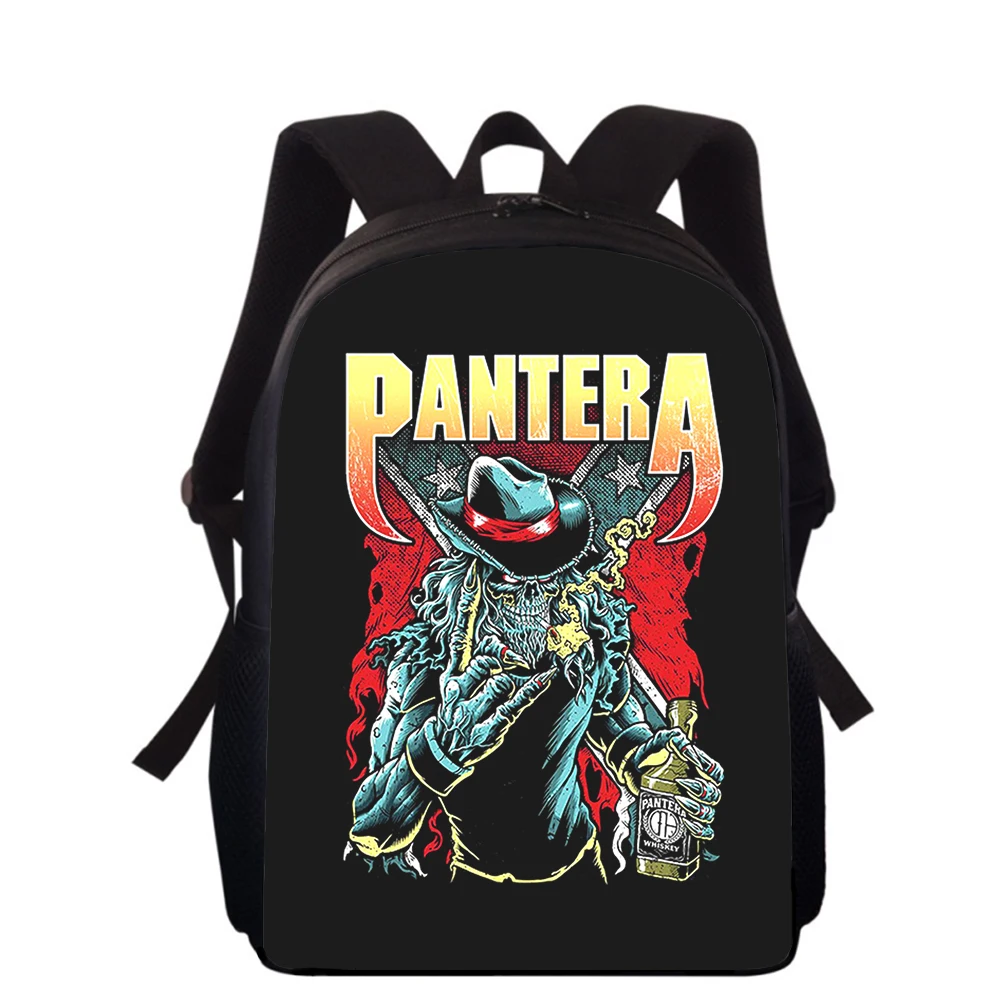 Pantera Ritual Metal Band 16" 3D Print Kids Backpack Primary School Bags for Boys Girls Back Pack Students School Book Bags