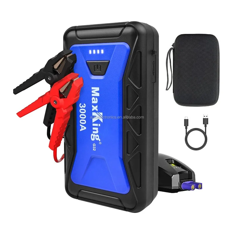 3000A Car emergency jump starter power supply ignition fire charging treasure battery starter