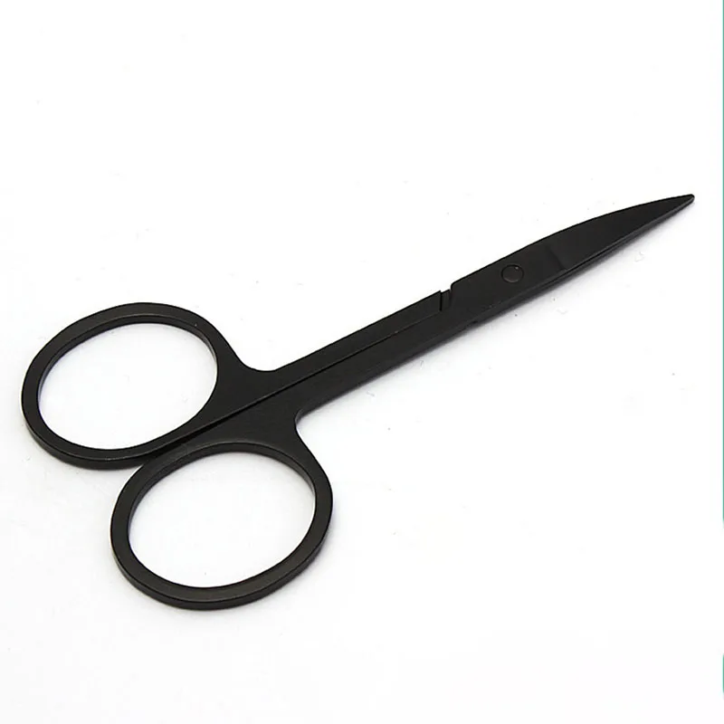 กรรไกรแต่งหน้าผู้หญิงผู้ชายจมูกผม Trimmer คิ้วกรรไกรสแตนเลสสตีล Dead Skin Remover กรรไกรตัดเครื่องมือ