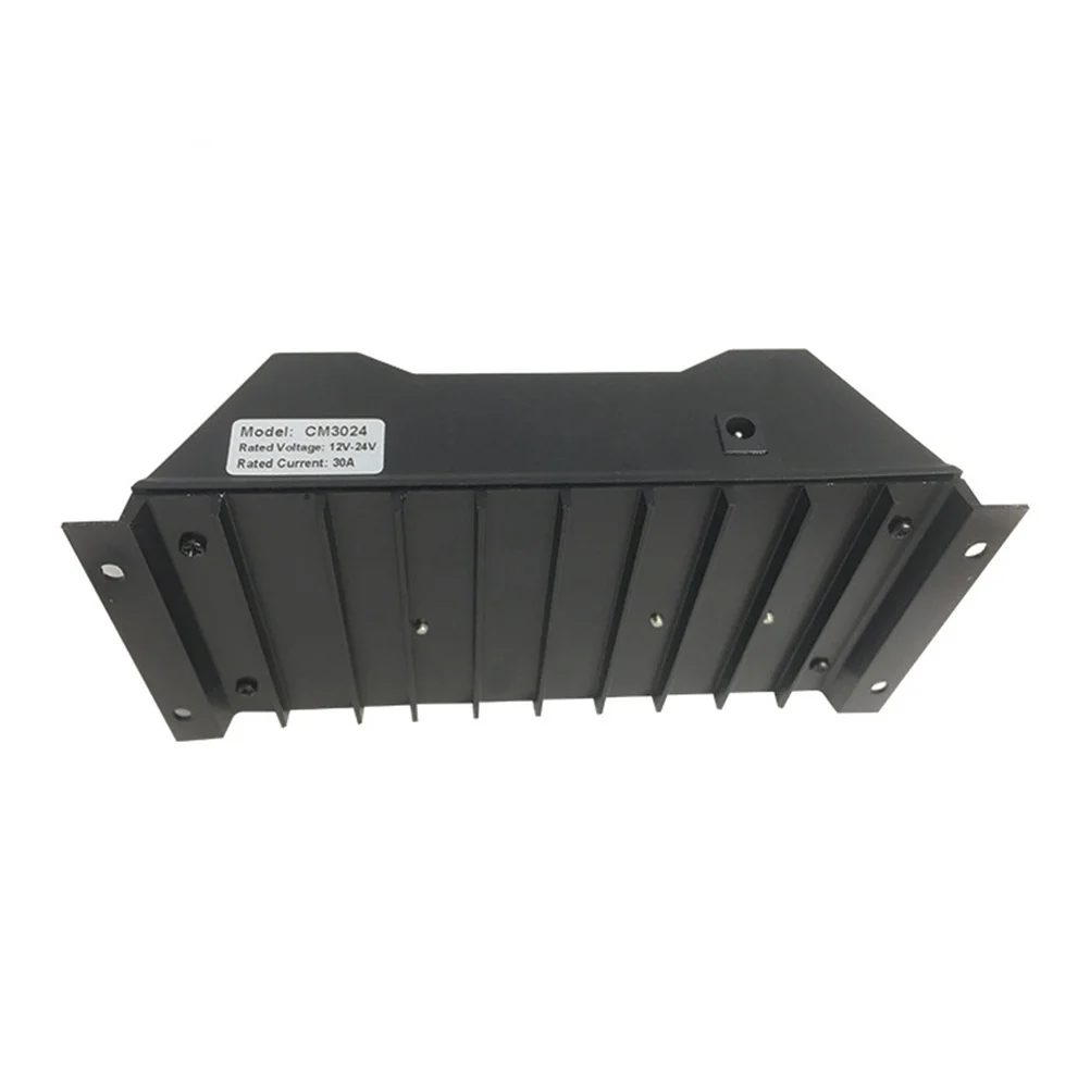 

30a 12V 24V Solar Charge Controller Regulator Short Circuit Reverse Polarity Protection for Home Solar Panel Generator