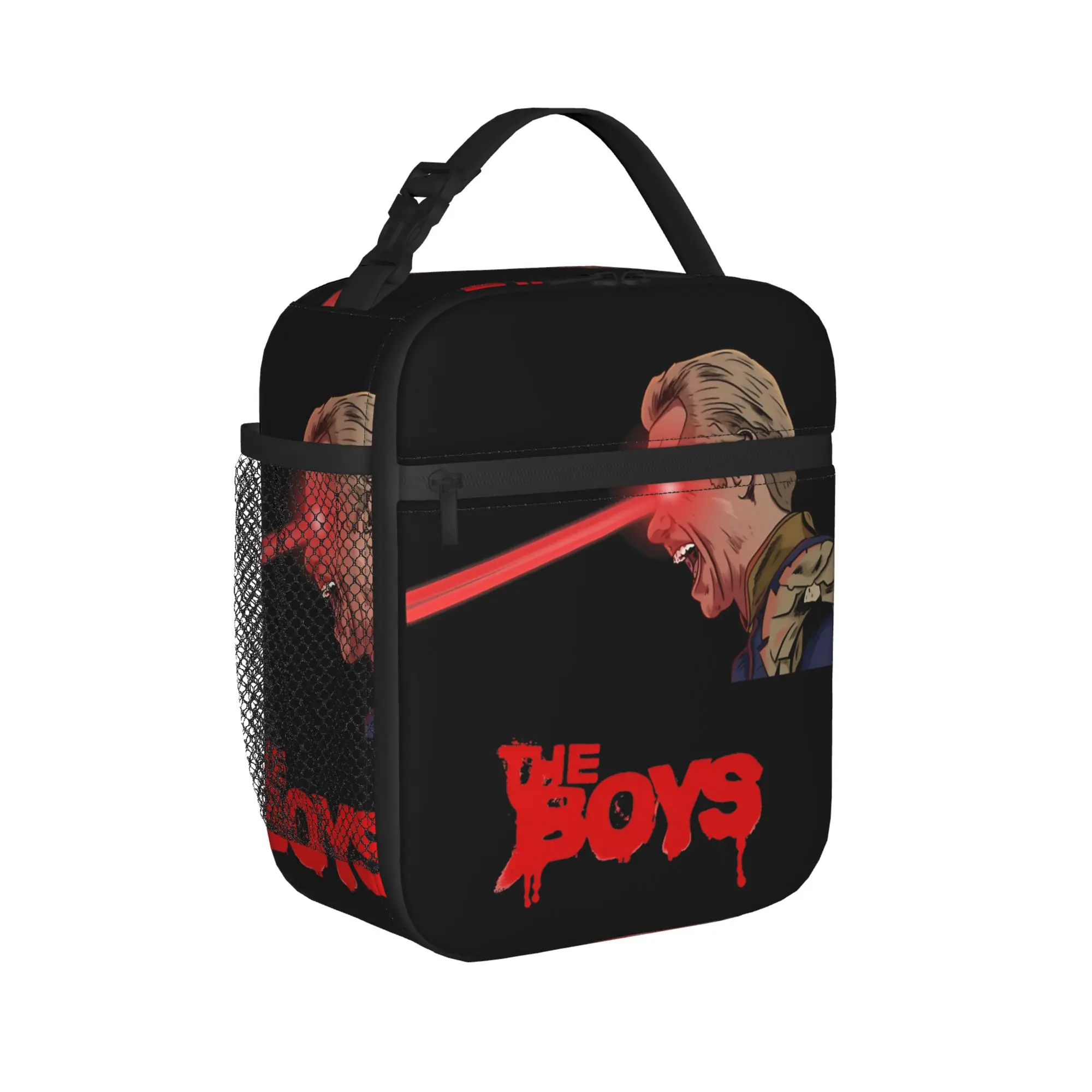 Homelander Laser Eyes The Boys Insulated Lunch Bag Cooler Bag ,Lunch Container  Large Lunch Box Tote Food Handbags School