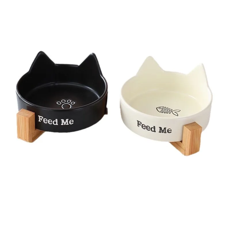 Ceramic Dog and Cat Food and Drinking Bowl