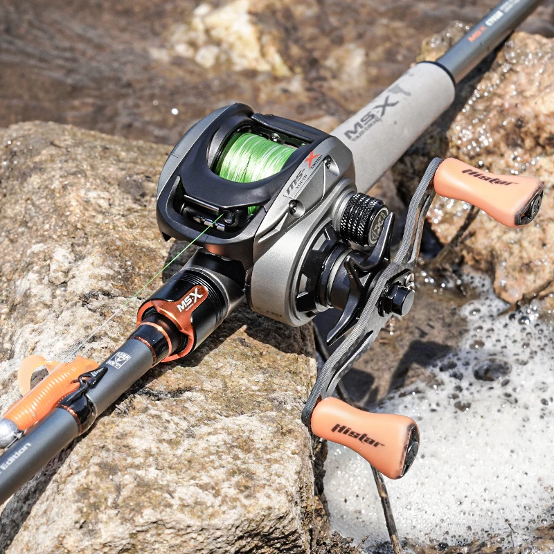 Imagem -01 - Histar-fishing Rod e Reel Combo Ms-x Versão Fuji Ação Rápida Fundição Longa o Ring Crossline Carbon Tape Ul-mh Dureza 168 m histar fishing rod e reel combo ms x versao fuji acao rapida fundicao longa o ring crossline carbon tape ul mh dureza 168 m 01
