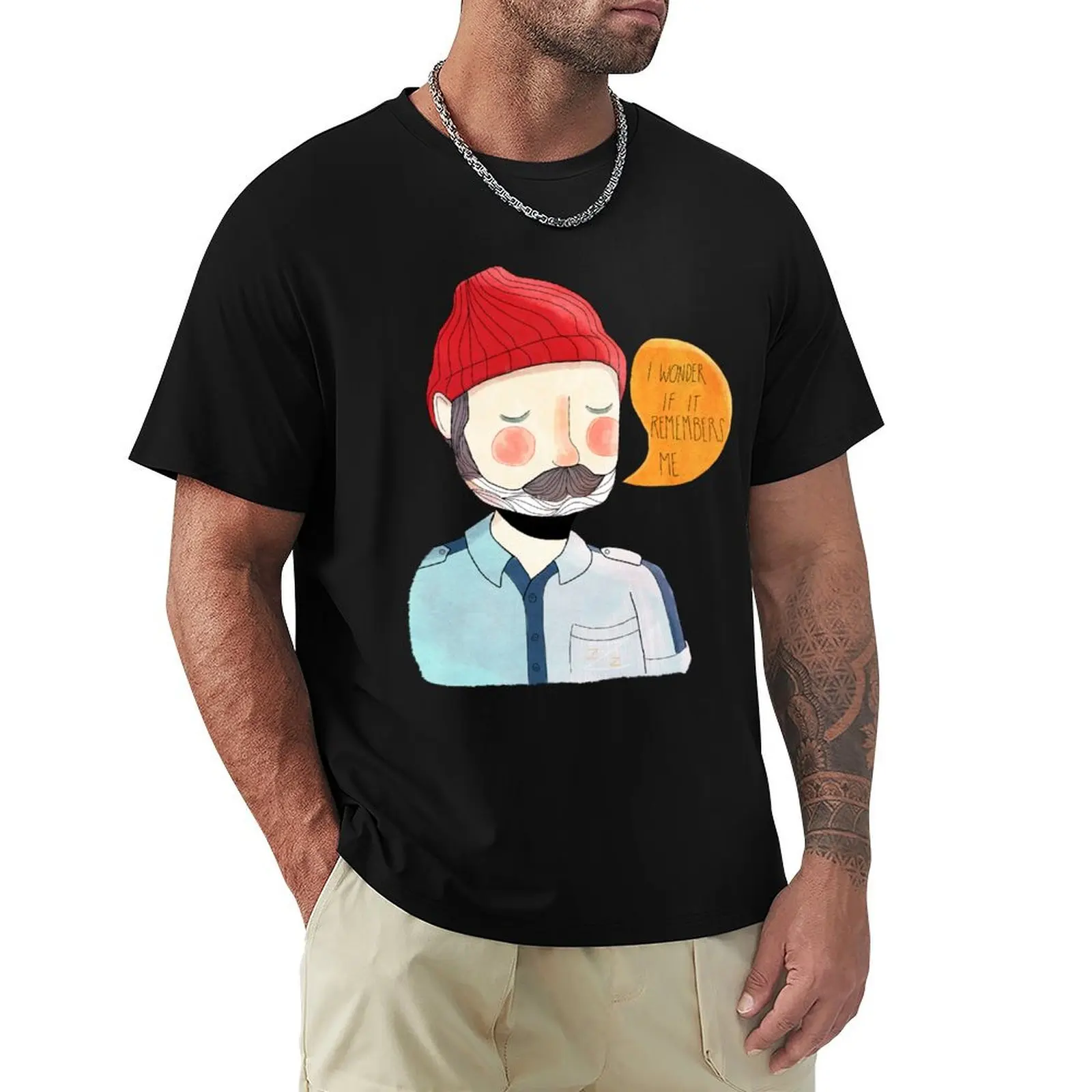 I Wonder If It Remembers Me T-Shirt t shirts for man graphic tees T-Shirt