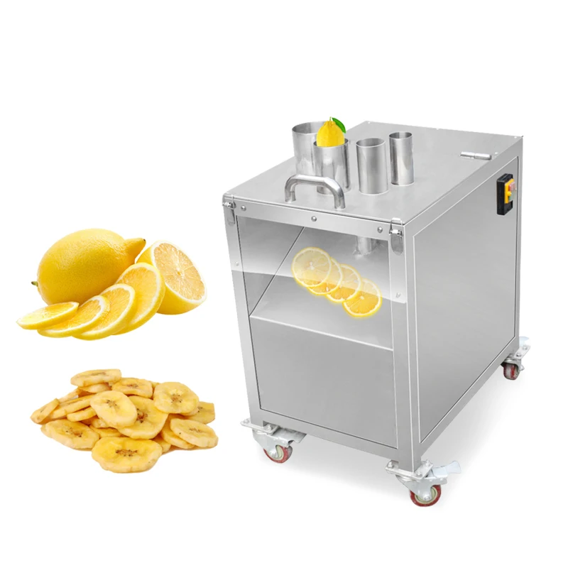 

GOOPIKK Banana Chips Slicing Commercial Simple Fruit and Vegetable for Thin Long Slices Ripe Plantain Chips Slicer Machine