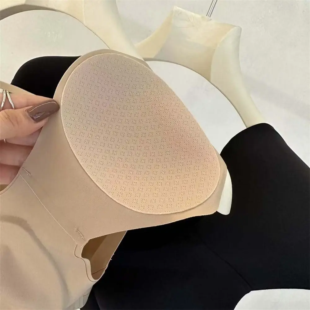 V-neck Right-angle Shoulder Bra Invisible Seamless Wireless Bra Lingerie Chest Binder Shoulder Pad Vest Girls Shapewear