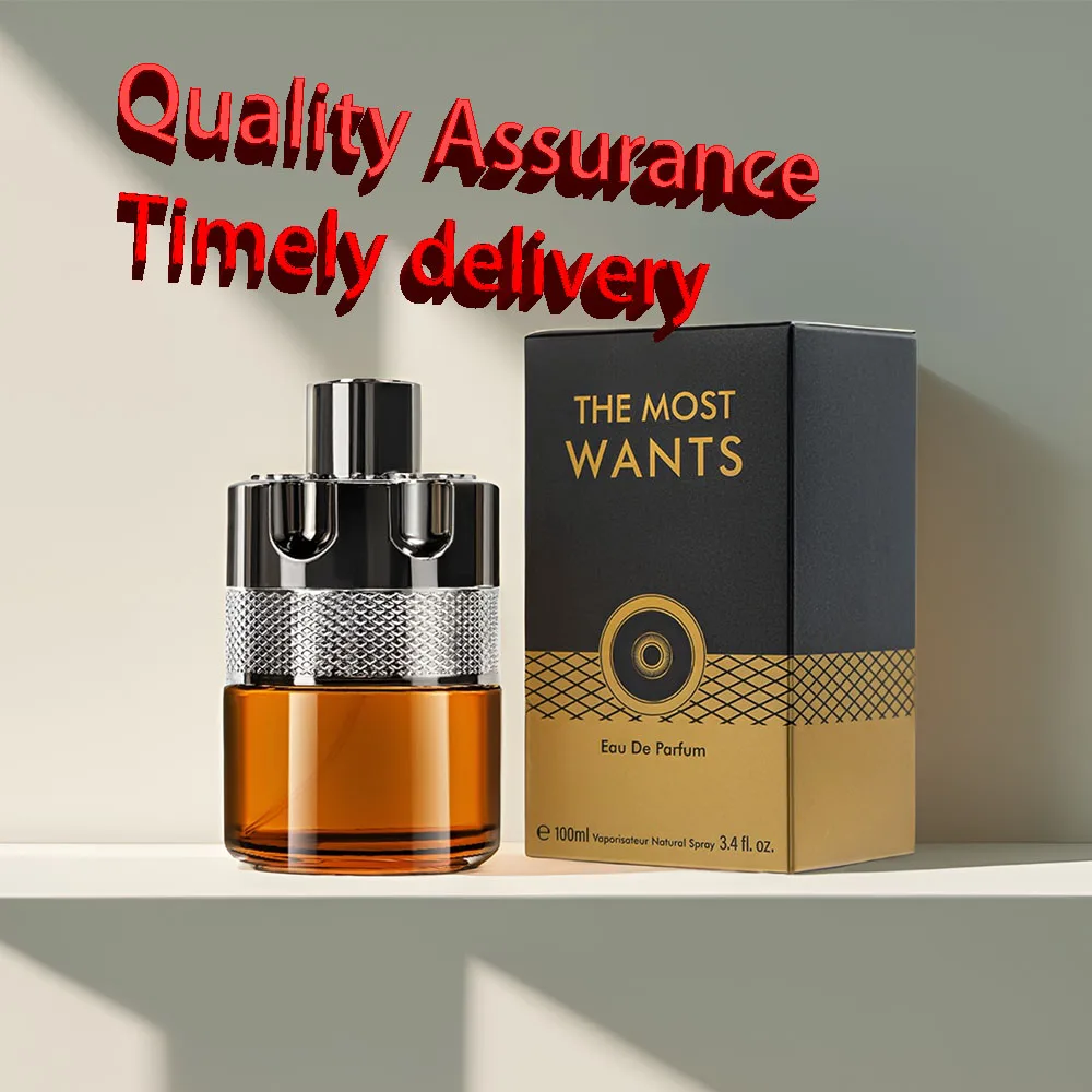 

100ml Original Arab Parfumes Men's Cologne Body Spray Lasting Intense Spicy Woody Seductive Fragrances Dateable Makeup Present