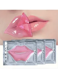 3Pcs Collagen Lip Mask Hydrating Repair Remove Lines Blemishes Lighten Lip Line Skin Care Patches for Lip