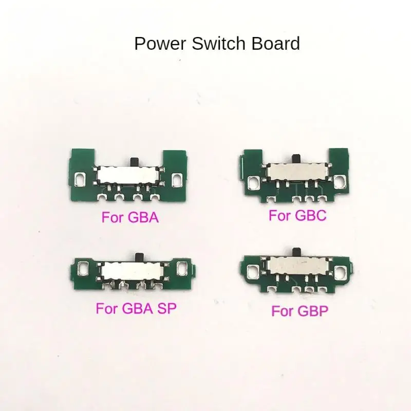 1~4PCS For / GBC / GBP / SP Power ON OFF Power Switch Button for Game Boy Advance Color Pocket SP Games Console