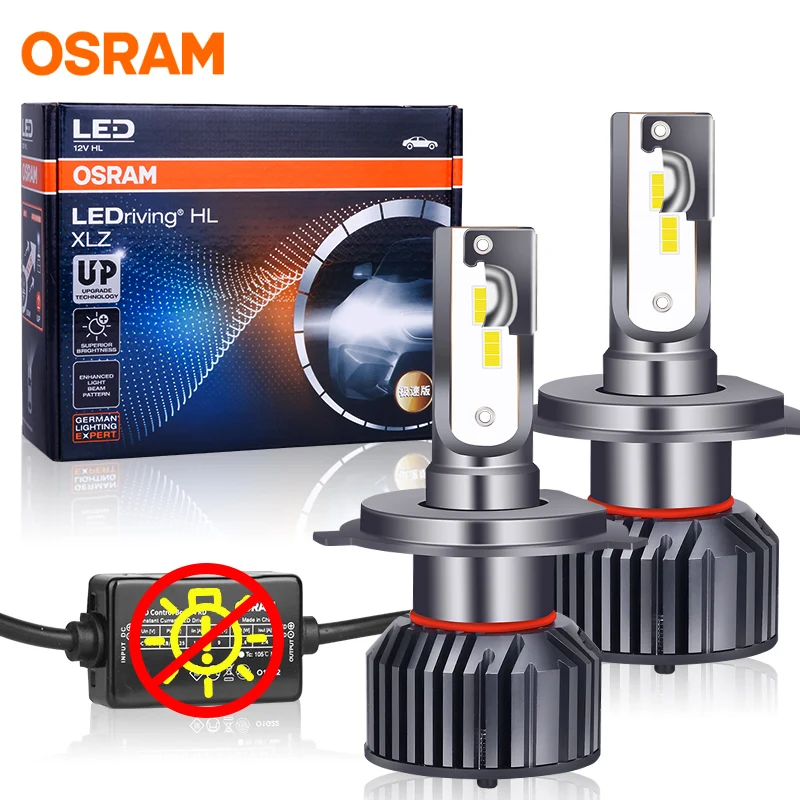 OSRAM H4 H7 Canbus LED Car LED Headlight 50W 25000LM H8 H11 9005 HB3 9006 HB4 Auto LED Lamp High Power Fog Light 6000K 12V Turbo