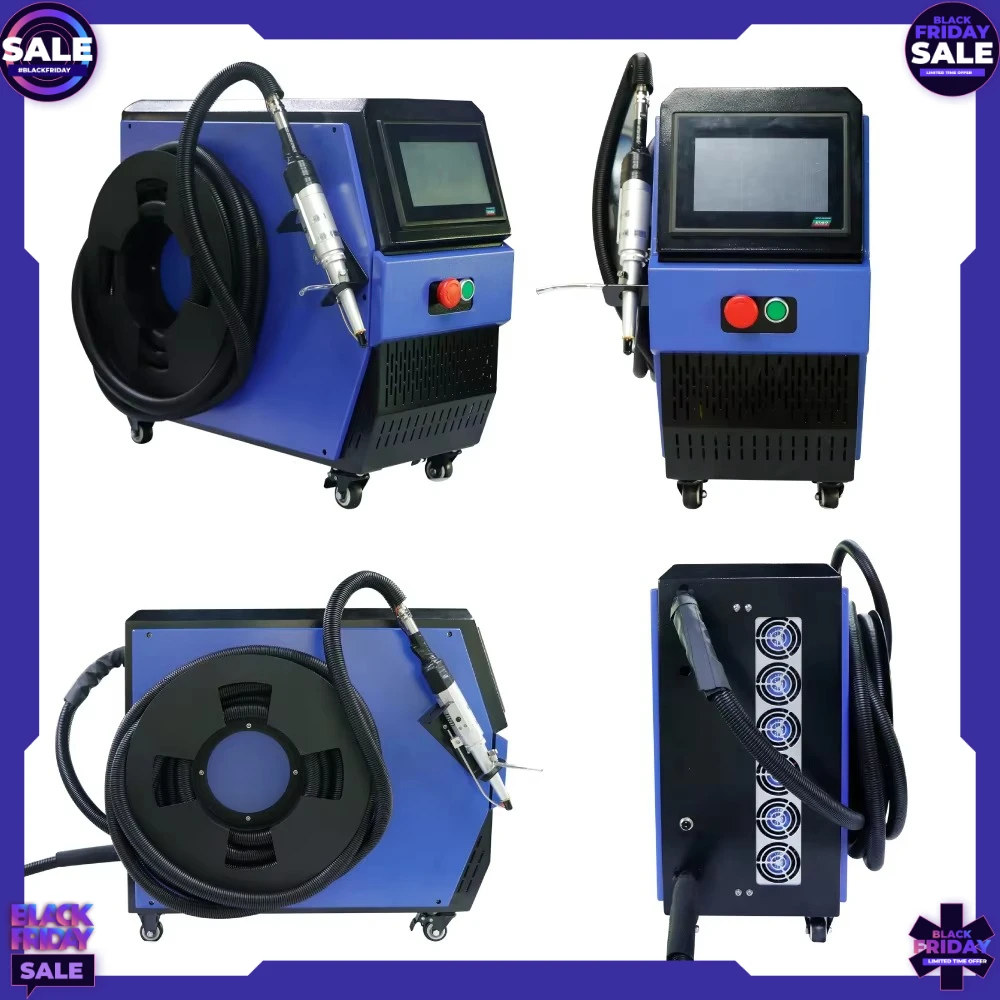 Adjustable Power Fiber Laser Welding Machine 150W to 1500W with Pulse and Continuous Metal Welding