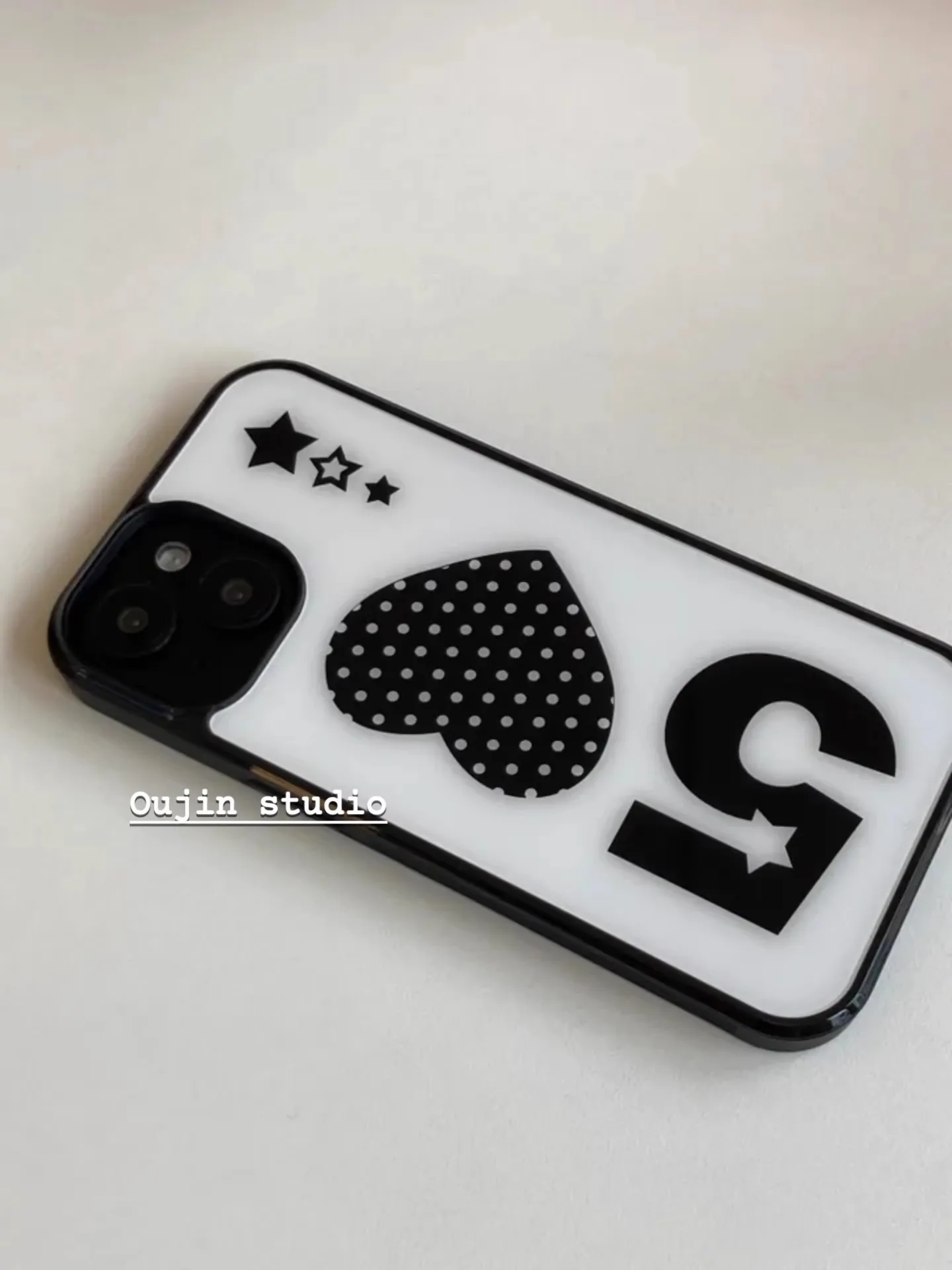 الكورية Ins تصميم ريترو البولكا نقطة الحب ستار قضية الهاتف آيفون 16 E برو ماكس 15 14 13 12 11 Xr XsMax 7 8 زائد مكافحة الإسقاط غطاء