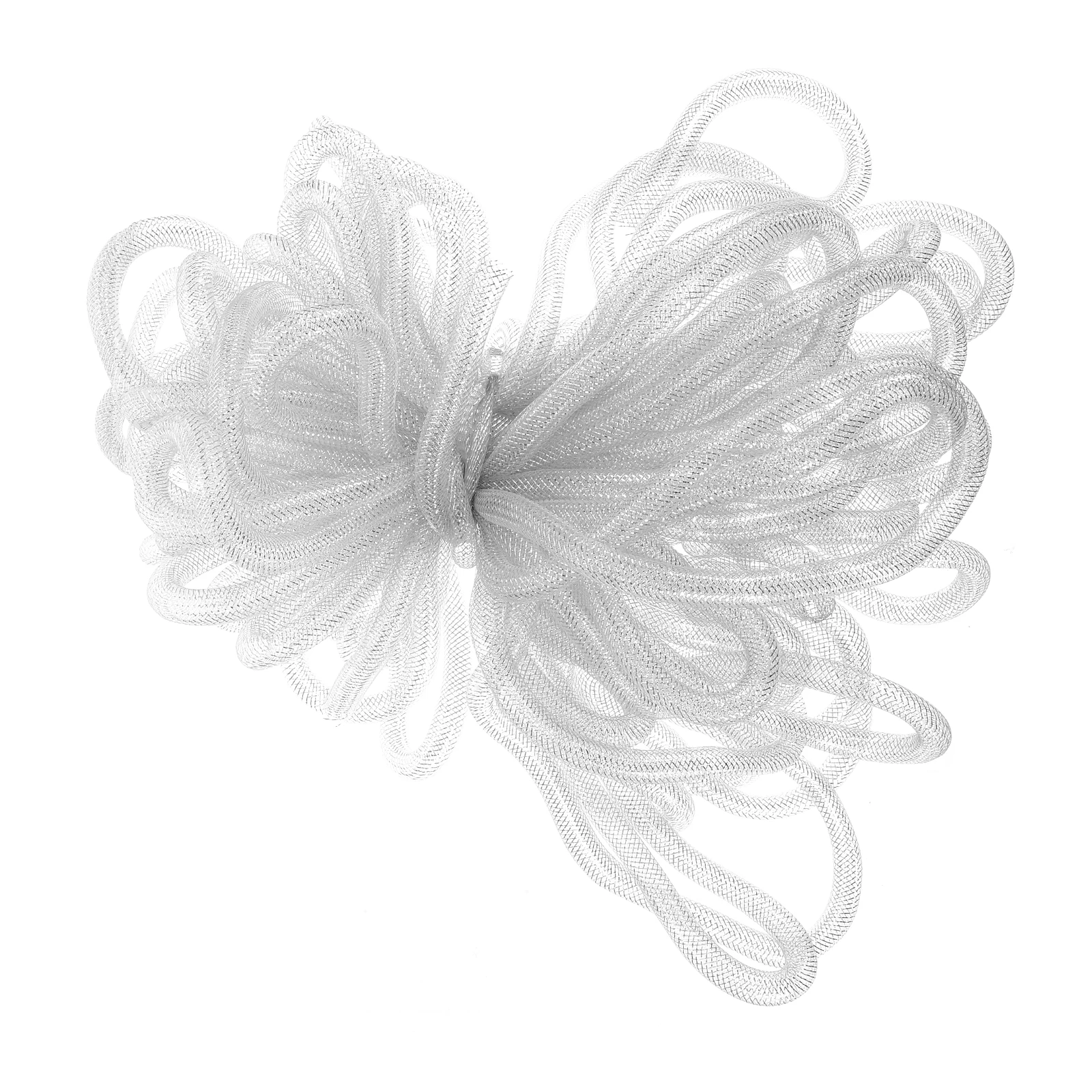 

8mm Elastic Silver Mesh Tube Rope Wire Bracelet Accessories Soft Cord DIY Craft Jewelry Making Material Fade