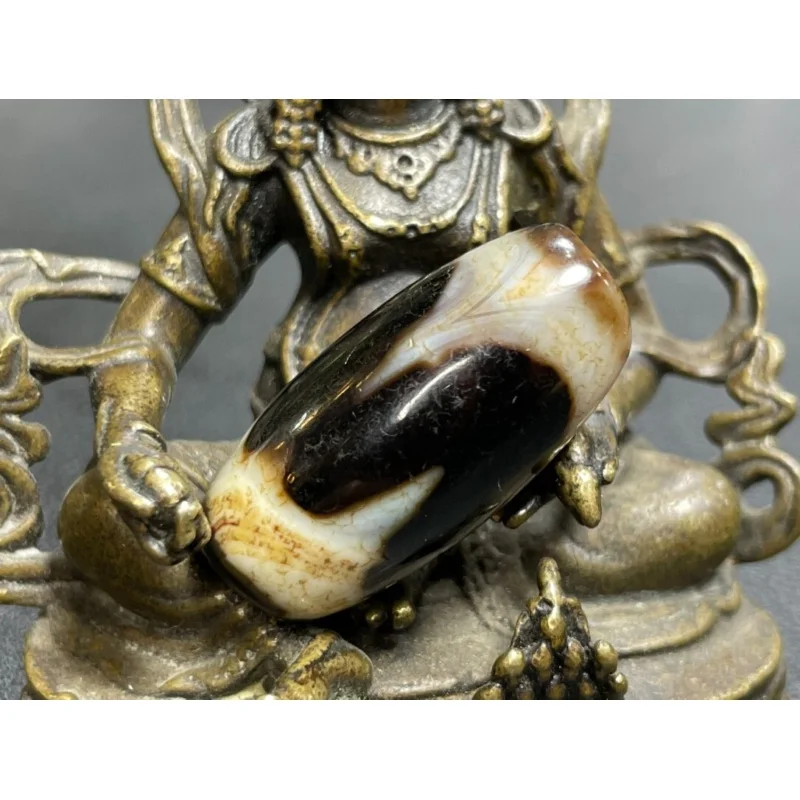 

Tibetan Nepalese Himalayan Ancient agate Old Dzi Talisman Eye Beads Amulet