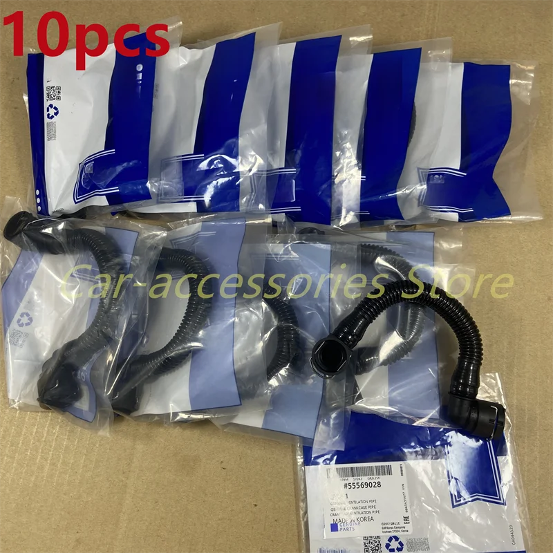 10pcs Crankcase Ventilation Hose Pipe Original 55556495 55569027 55569028 For Chevrolet Cruze 1.6 1.8 Epica 1.8 Excelle