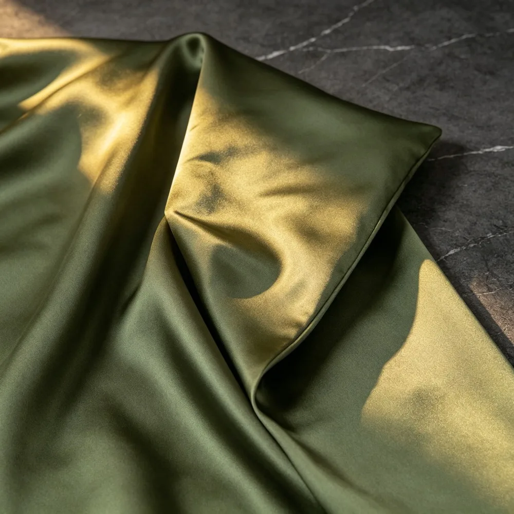 40 Momme Double-Sided Mulberry Silk Pillowcase Luxury Solid 100% Silk Both Sides Pillow Cover 48x74cm for Hair Skin Pillow Case