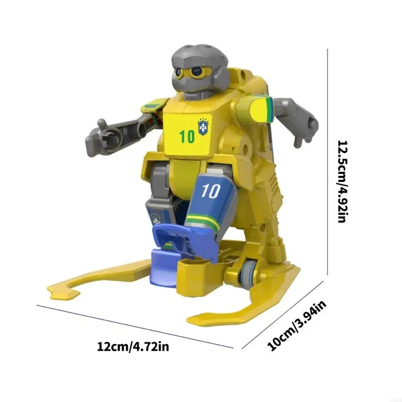 Interaktiver ferngesteuerter Fußballroboter, Doppelspieler-Wettbewerb, Familienbindungsspielzeug, geeignet für Eltern und Kind,