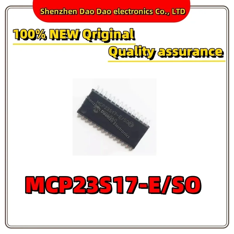 

5Pcs MCP23S17-E/SO MCP23S17-E MCP23S17 SOP-28 ic Chip Vehicle-level I/O extender universal 16 interface chip IC