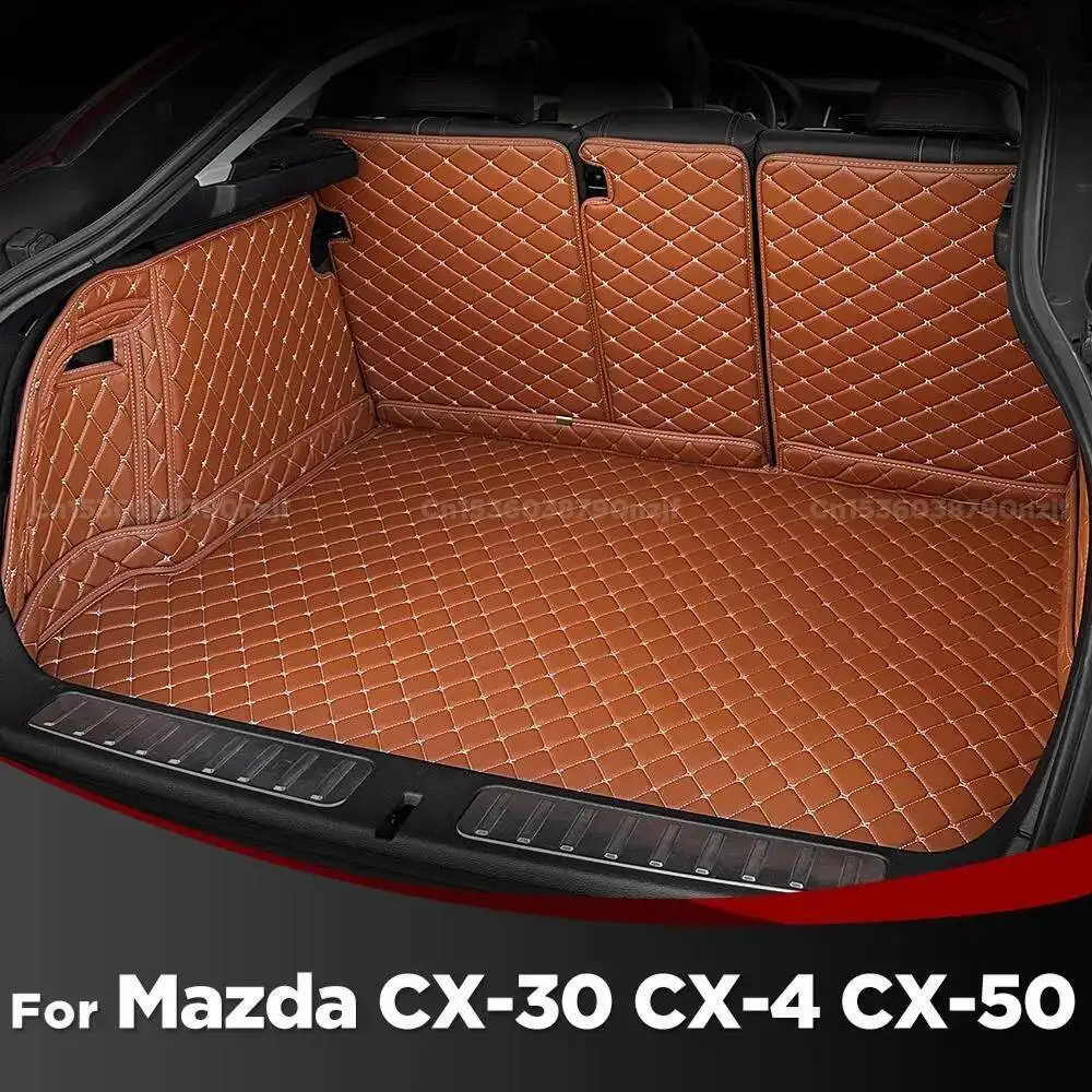 

For Mazda CX-30 CX-4 CX-50 Auto Full Coverage Trunk Mat Car Anti-dirty Pad Protective Pad Cargo Liner Interior Accessories