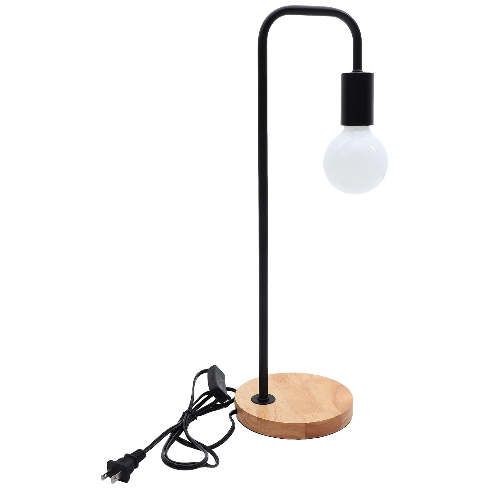 1 مجموعة عكس الضوء الجدول مصباح قاعدة خشبية الحد الأدنى منضدة ضوء لغرفة النوم غرفة المعيشة الجمالية أباجورة طاولة خشبية