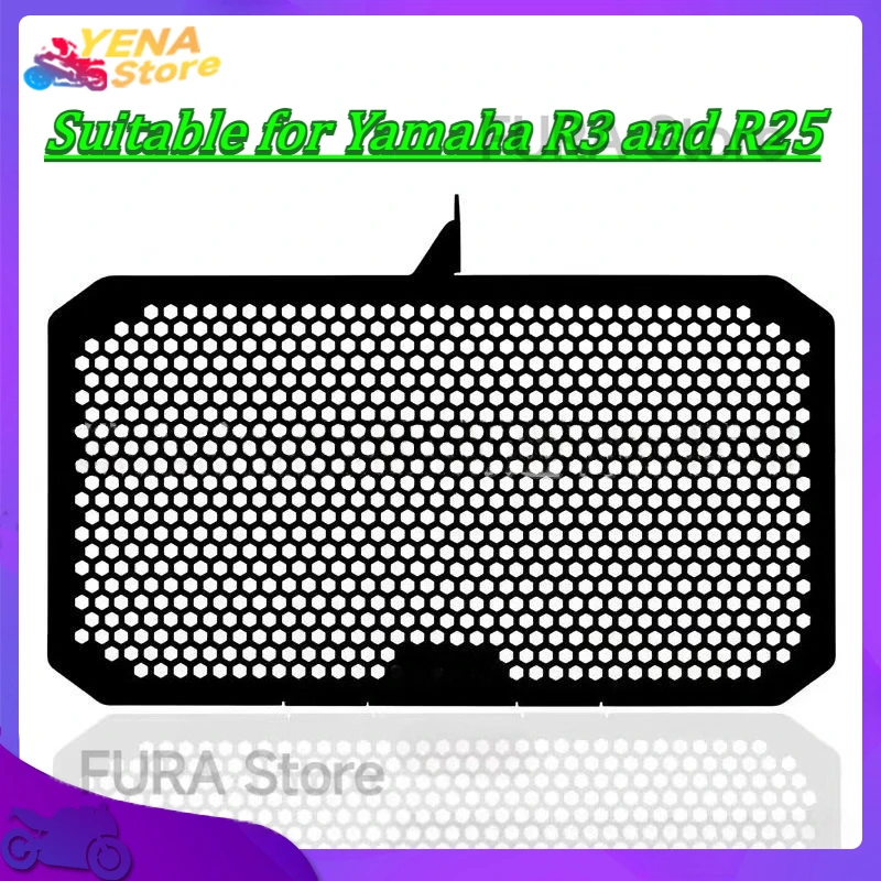 

Motorcycle radiator guard grille cover protector water tank guard accessory suitable for Yamaha R3 and R25