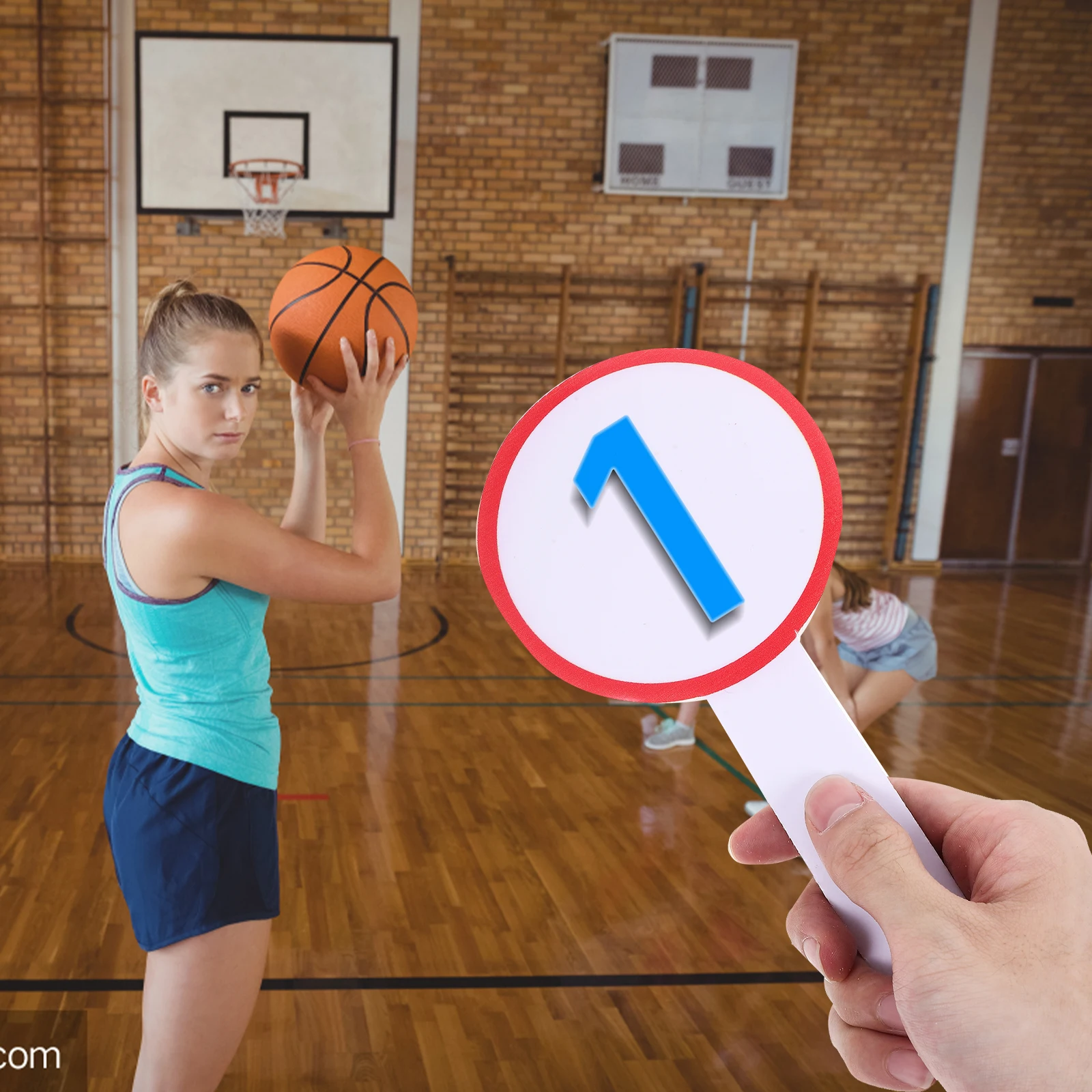 

20Pcs Blank Scoreboard Handheld Writing Board Dry Erase Mini Whiteboard for School Office Auctions Presentations and Interactive