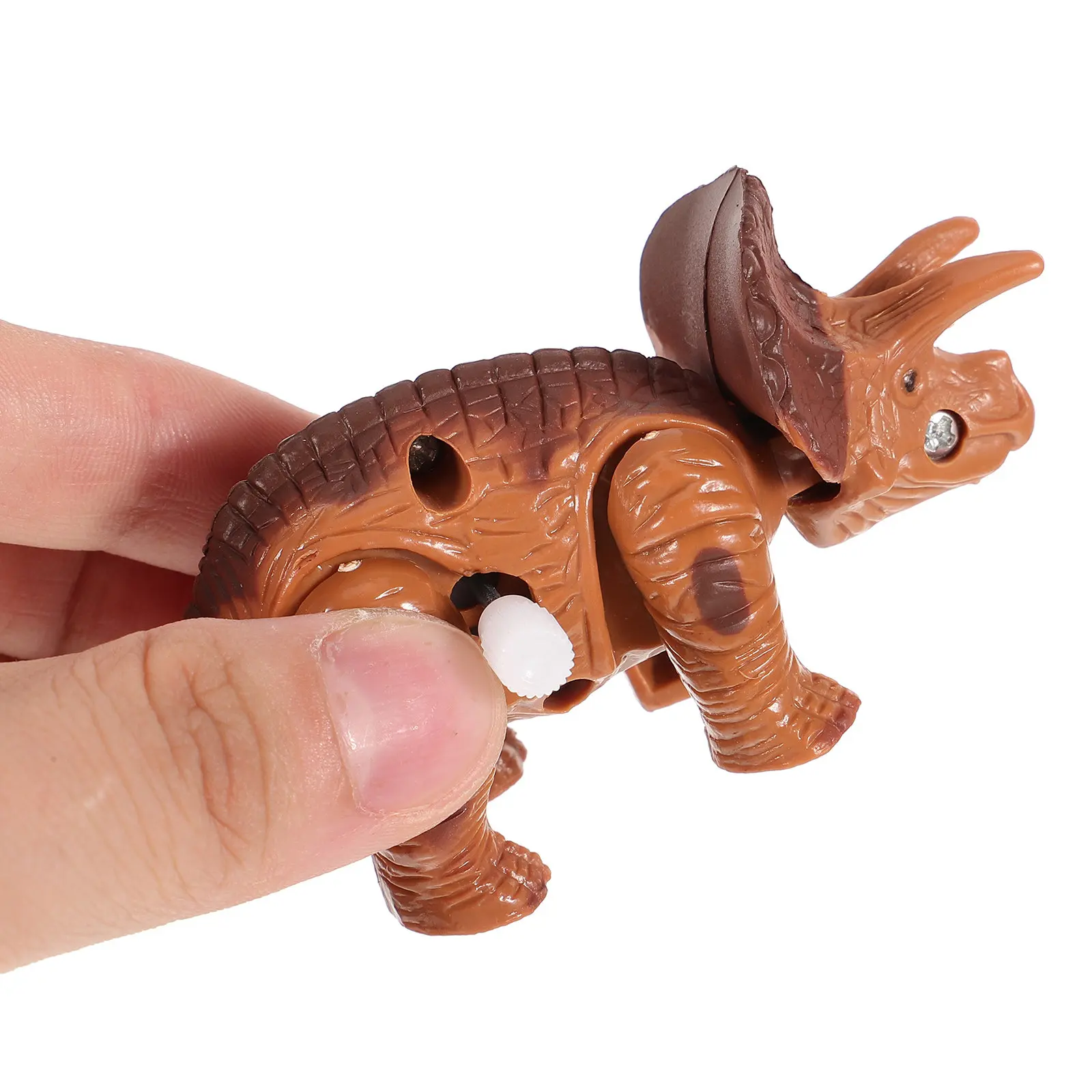 4Pcs Wind Up Dinosaur Clockwork Creative Walking Motion Small Size Fun Kid Educational Early Learning Interactive Gift