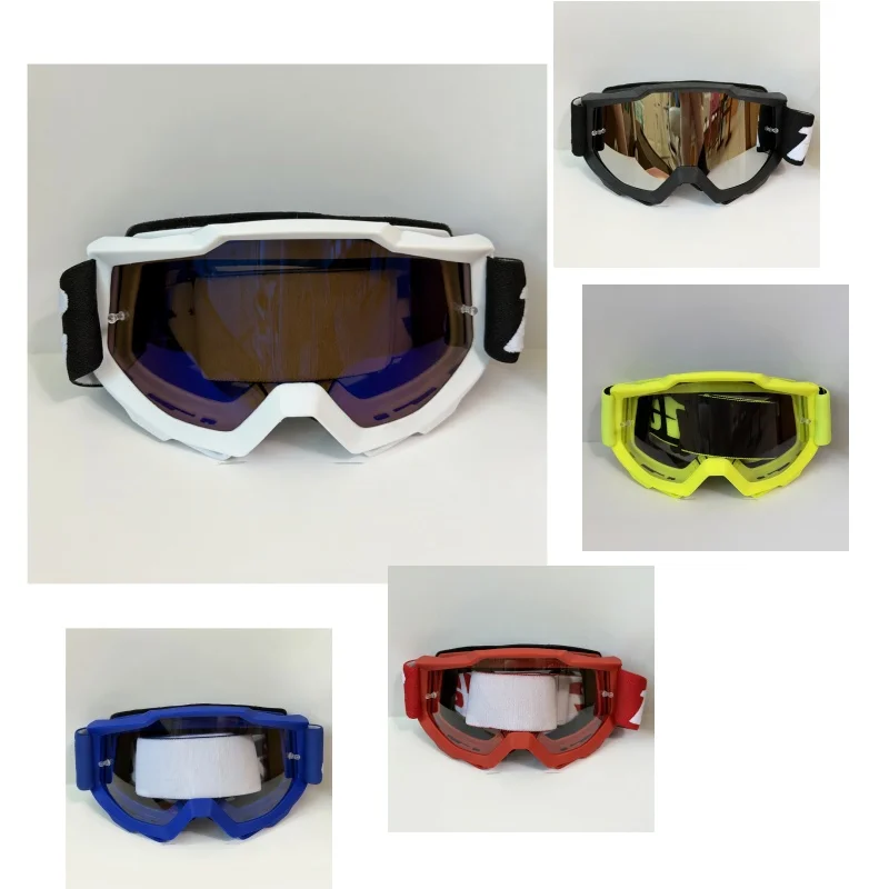 Durable Motocross Racing Glasses Windproof Dustproof Sandproof Motorcycle Goggles for MTB Cycling Riding